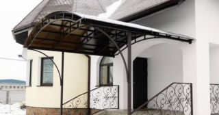 Навесы из металла над крыльцом Вологда, цена от 1883 руб.