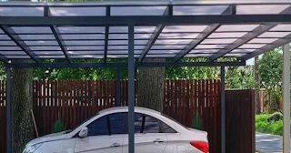 Монолитные навесы для автомобиля в Вологде - Качественный монтаж от НавесыВгд от 1731 руб.