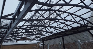 Монтаж навесов Вологда, цена от 2392 руб.